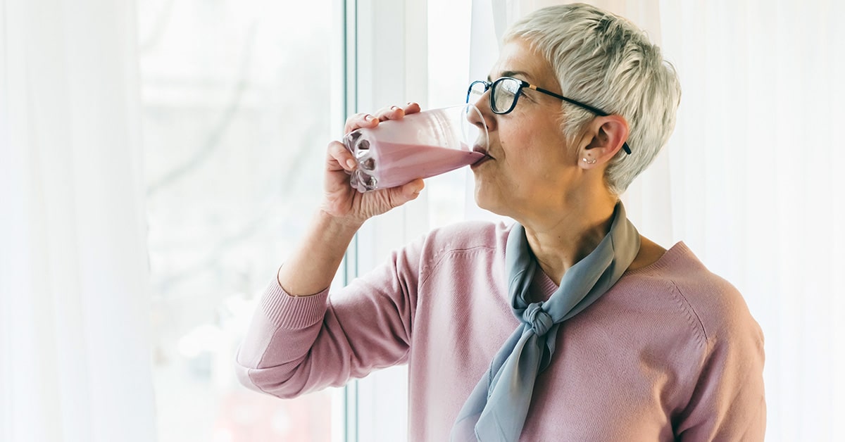 Nutritional Drinks for Seniors May Provide the Protein They Need