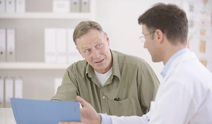 patient with doctor