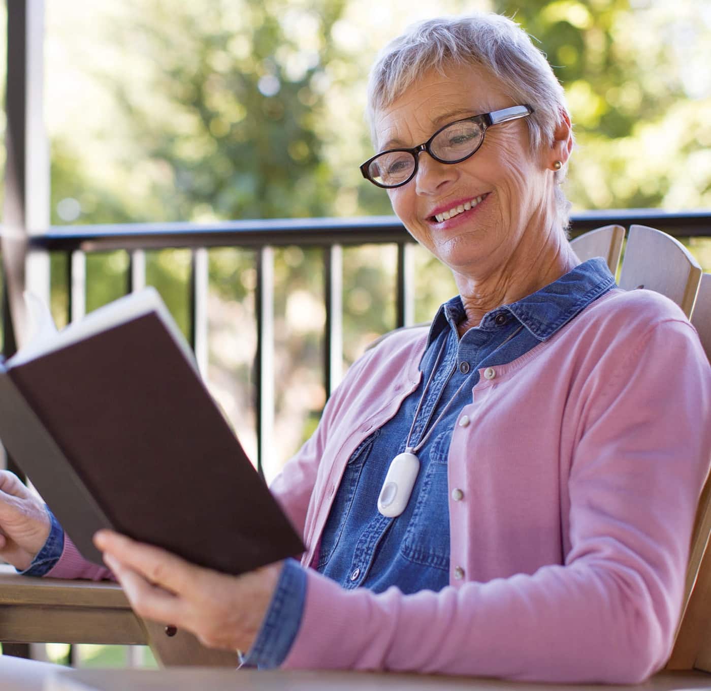 Woman reading