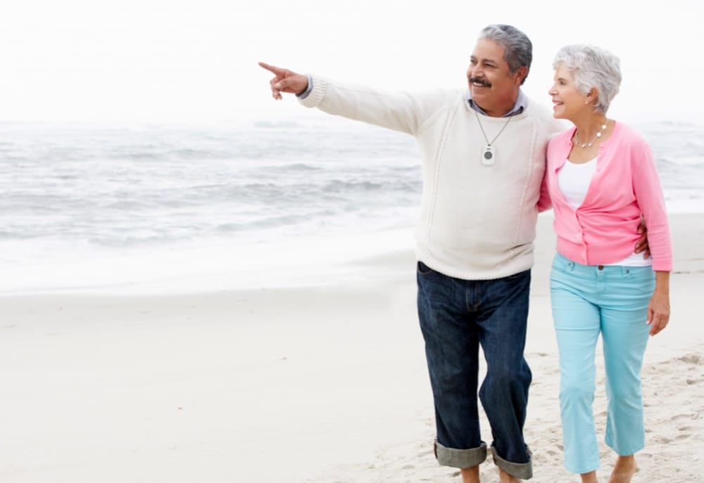 Couple on beach