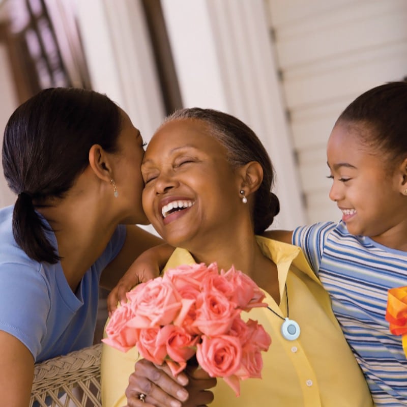 three generations women