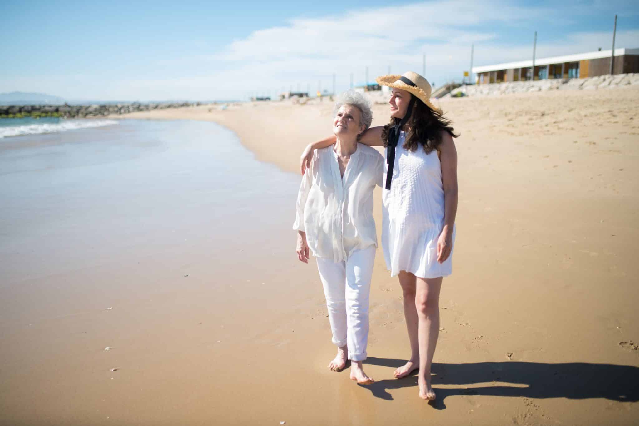 Adult-child-and-parent-talking-during-a-walk-together-scaled